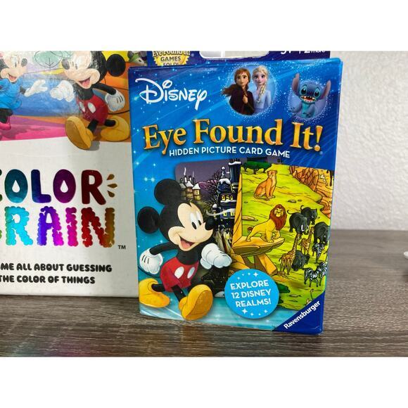 Disney Edition Color Brain Board Game Bundle for Kids & Families - Picture 4 of 10